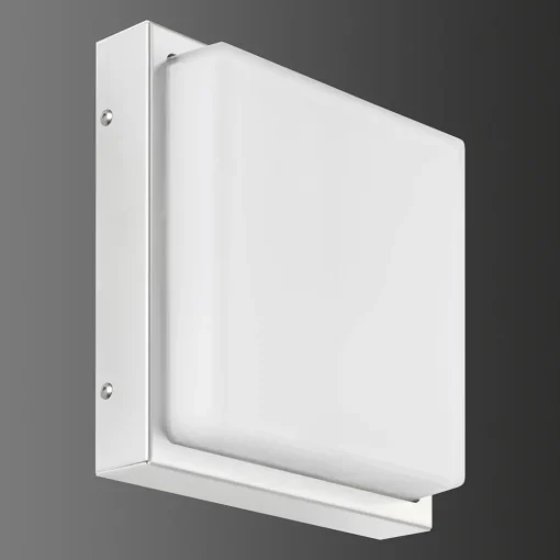 LCD Utendørs LED-vegglampe 046, bevegelsessensor, stål Clearance