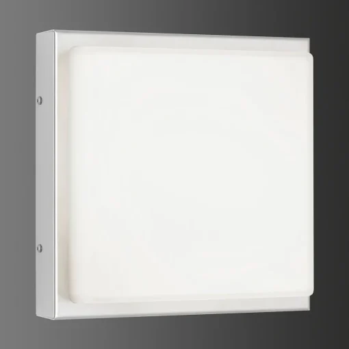 LCD Utendørs LED-vegglampe 046, bevegelsessensor, stål Clearance