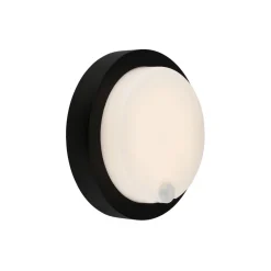 Briloner Utendørs LED-vegglampe 3765015, sensor, svart New