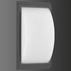LCD Utendørs LED-vegglampe 053 sensor, grafitt| Vegglamper Med Sensor
