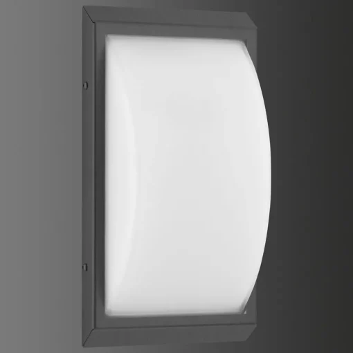 LCD Utendørs LED-vegglampe 053 sensor, grafitt| Vegglamper Med Sensor
