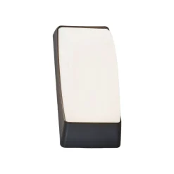 Lindby Utendørs LED-vegglampe Alexey, IP65, mørkegrå Discount