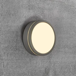 Nordlux Utendørs LED-vegglampe Ava Smart, grå| Smarthus Utebelysning