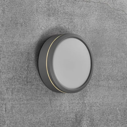 Nordlux Utendørs LED-vegglampe Ava Smart, grå| Smarthus Utebelysning