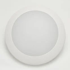 Fumagalli Utendørs LED-vegglampe Berta Ø27,5 cm hvit 11W CCT| Kommersiell Utebelysning|Vegglamper Utendørs