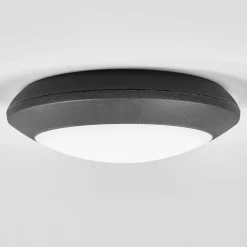 Fumagalli Utendørs LED-vegglampe Berta, svart, CCT| Taklamper Utendørs