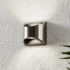 Eco-Light Utendørs LED-vegglampe Dodd, halvrund, stål New