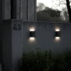 Nordlux Utendørs LED-vegglampe Fold 15 x 21 cm, svart| Kommersiell Utebelysning|Led-Utendørs