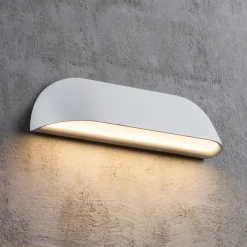 Nordlux Utendørs LED-vegglampe Front 26, hvit Online