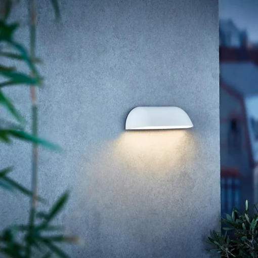Nordlux Utendørs LED-vegglampe Front 26, hvit Online