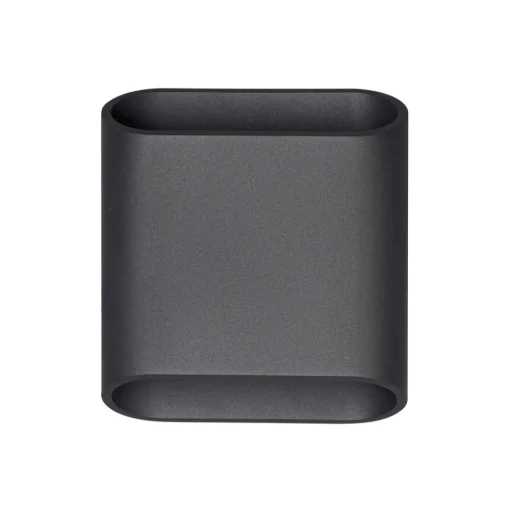 LCD Utendørs LED-vegglampe, grafitt, opp & ned, CCT, dimbar, aluminium