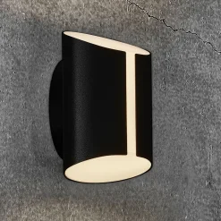 Nordlux Utendørs LED-vegglampe Grip, CCT Smart Home, svart New