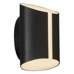 Nordlux Utendørs LED-vegglampe Grip, CCT Smart Home, svart New