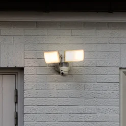 LUTEC connect Utendørs LED-vegglampe Libra kamera sensor| Vegglamper Med Sensor|Smarthus Utebelysning