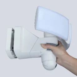 LUTEC connect Utendørs LED-vegglampe Libra kamera sensor| Vegglamper Med Sensor|Smarthus Utebelysning