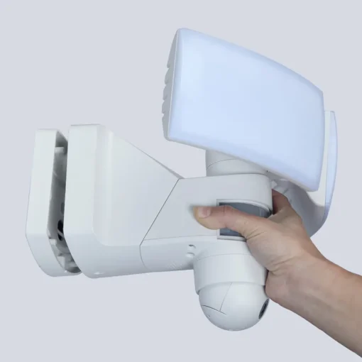 LUTEC connect Utendørs LED-vegglampe Libra kamera sensor| Vegglamper Med Sensor|Smarthus Utebelysning