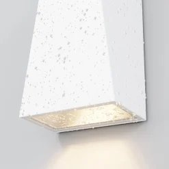 Maytoni Utendørs LED-vegglampe Times Square hvit Hot