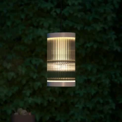 Nordlux Utendørs pendellampe Coupar, Ø 13 cm, sand Outlet