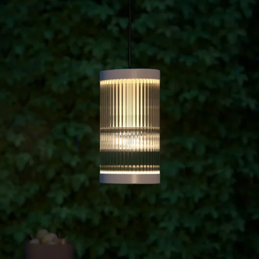 Nordlux Utendørs pendellampe Coupar, Ø 13 cm, sand Outlet
