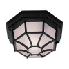Searchlight Utendørs taklampe Vermont, svart Sale