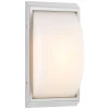 LCD Utendørs vegglampe 052, stål, glass, bevegelsessensor Clearance