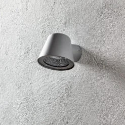 Nordlux Utendørs vegglampe Aleria, grå| Vegglamper Utendørs