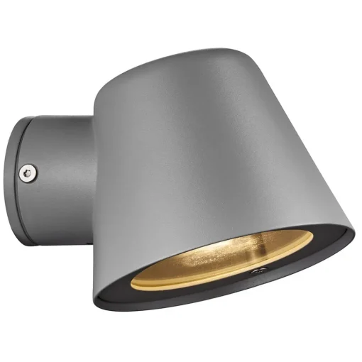 Nordlux Utendørs vegglampe Aleria, grå| Vegglamper Utendørs