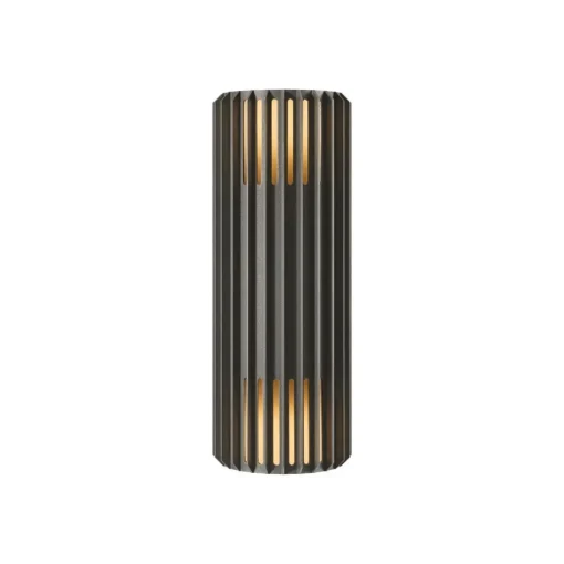 Nordlux Utendørs vegglampe Aludra Double Seaside, aluminium, antrasitt| Vegglamper Utendørs
