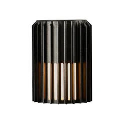 Nordlux Utendørs vegglampe Aludra Seaside, aluminium, svart