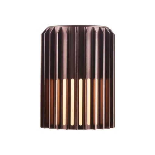 Nordlux Utendørs vegglampe Aludra Seaside, aluminium, metallisk brun| Vegglamper Utendørs
