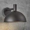 Nordlux Utendørs vegglampe Arki svart Ø 35 cm Best