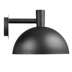 Nordlux Utendørs vegglampe Arki svart Ø 35 cm Best