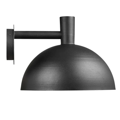 Nordlux Utendørs vegglampe Arki svart Ø 35 cm Best