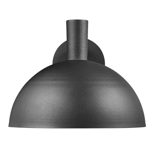 Nordlux Utendørs vegglampe Arki svart Ø 35 cm Best