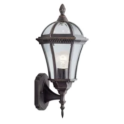 Searchlight Utendørs vegglampe Capri, oppovervent lykt| Vegglamper Utendørs