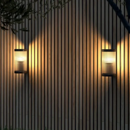 Nordlux Utendørs vegglampe Coupar, svart| Vegglamper Utendørs