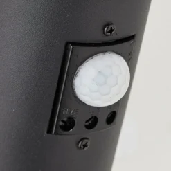 Brilliant Utendørs vegglampe Dody Sensor, svart, metall, plast Discount