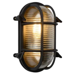 Lucide Utendørs vegglampe Dudley, svart Best