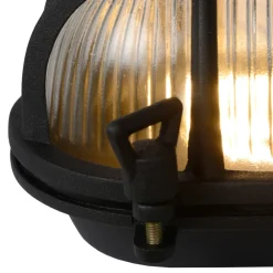 Lucide Utendørs vegglampe Dudley, svart Best