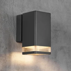 Nordlux Utendørs vegglampe Elm i moderne kantform Best