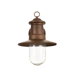 ORION Utendørs vegglampe Leonie vintage-brun Hot