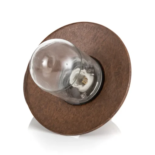 ORION Utendørs vegglampe Leonie vintage-brun Hot