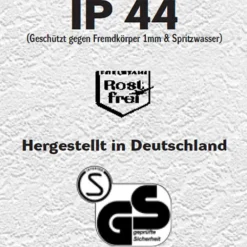 CMD Utendørs vegglampe Long i stål med sensor| Vegglamper Med Sensor|Utebelysning Med Sensor