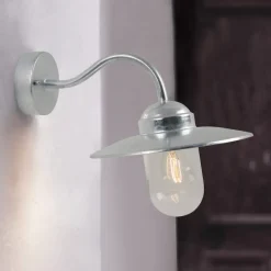 Nordlux Utendørs vegglampe Luxembourg galvanisert - IP54| Vegglamper Utendørs