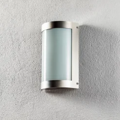 CMD Utendørs vegglampe Marco3 i stål Outlet