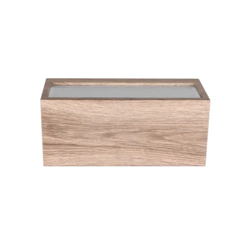Trio Lighting Utendørs vegglampe Mayenne, trefarget, up- & downlight, kantet Outlet