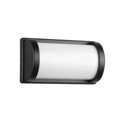 Reality Leuchten Utendørs vegglampe Puelo, støpt aluminium svart Sale