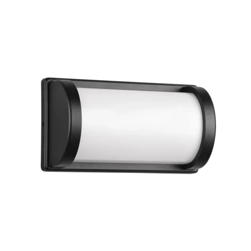 Reality Leuchten Utendørs vegglampe Puelo, støpt aluminium svart Sale