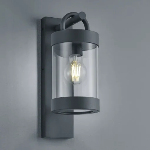 Trio Lighting Utendørs vegglampe Sambesi med skumringssensor| Vegglamper Utendørs