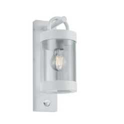 Trio Lighting Utendørs vegglampe Sambesi, bevegelsessensor, hvit| Vegglamper Med Sensor|Vegglamper Utendørs